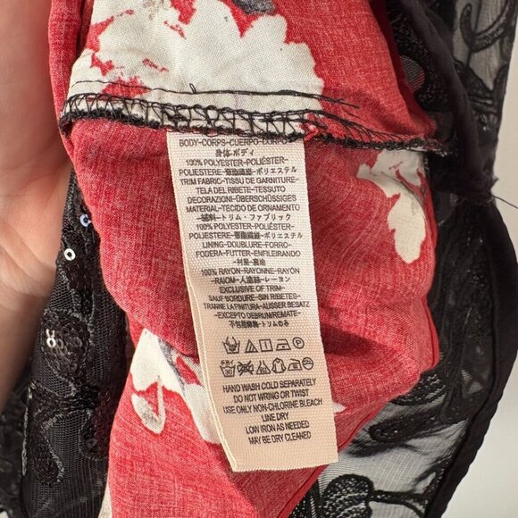 Free People Falling Flowers Sequins Frock Dress Size XS - Picture 10 of 10